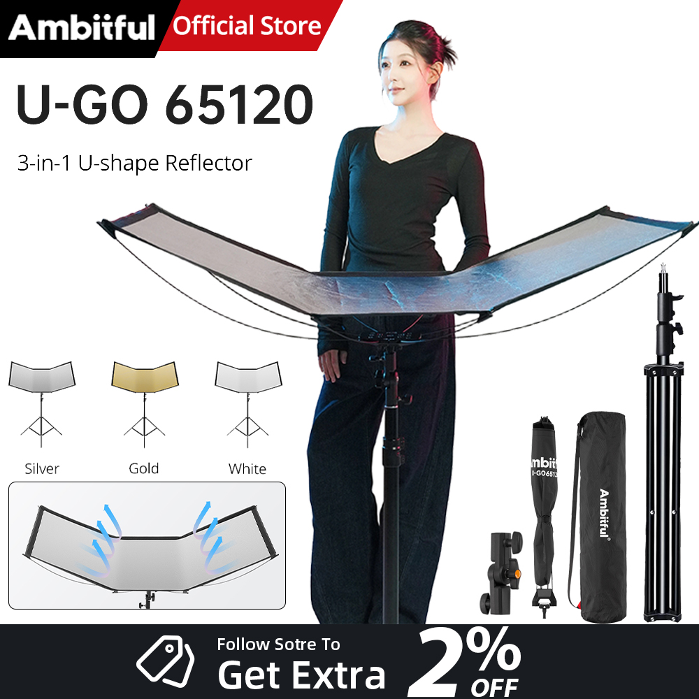 Photography Types Of Lighting - AMBITFUL Kit reflector de difusor de