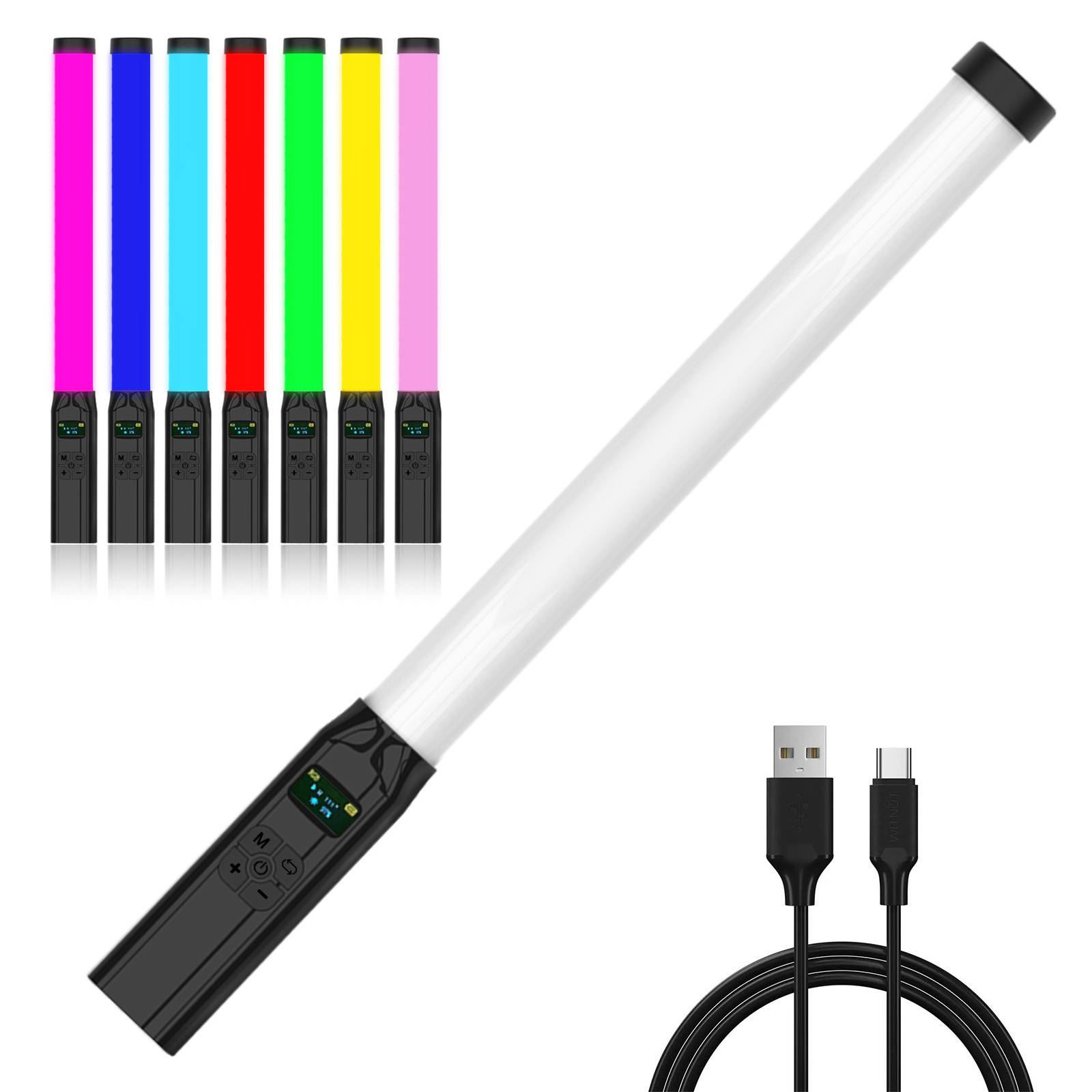 Photography Types Of Lighting - Varita de luz RGB de 50CM,