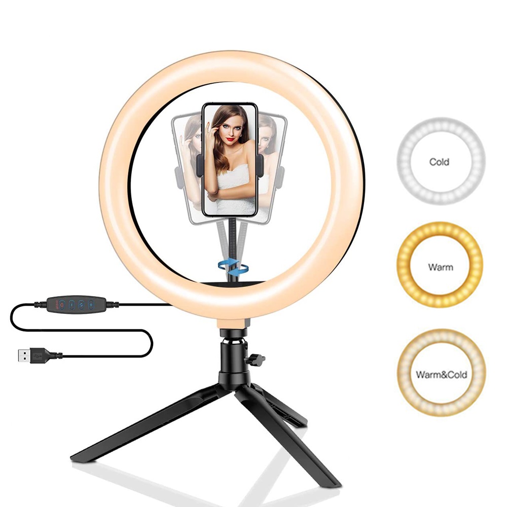 Photography And Videography Lighting - Anillo Led de 26cm y 10