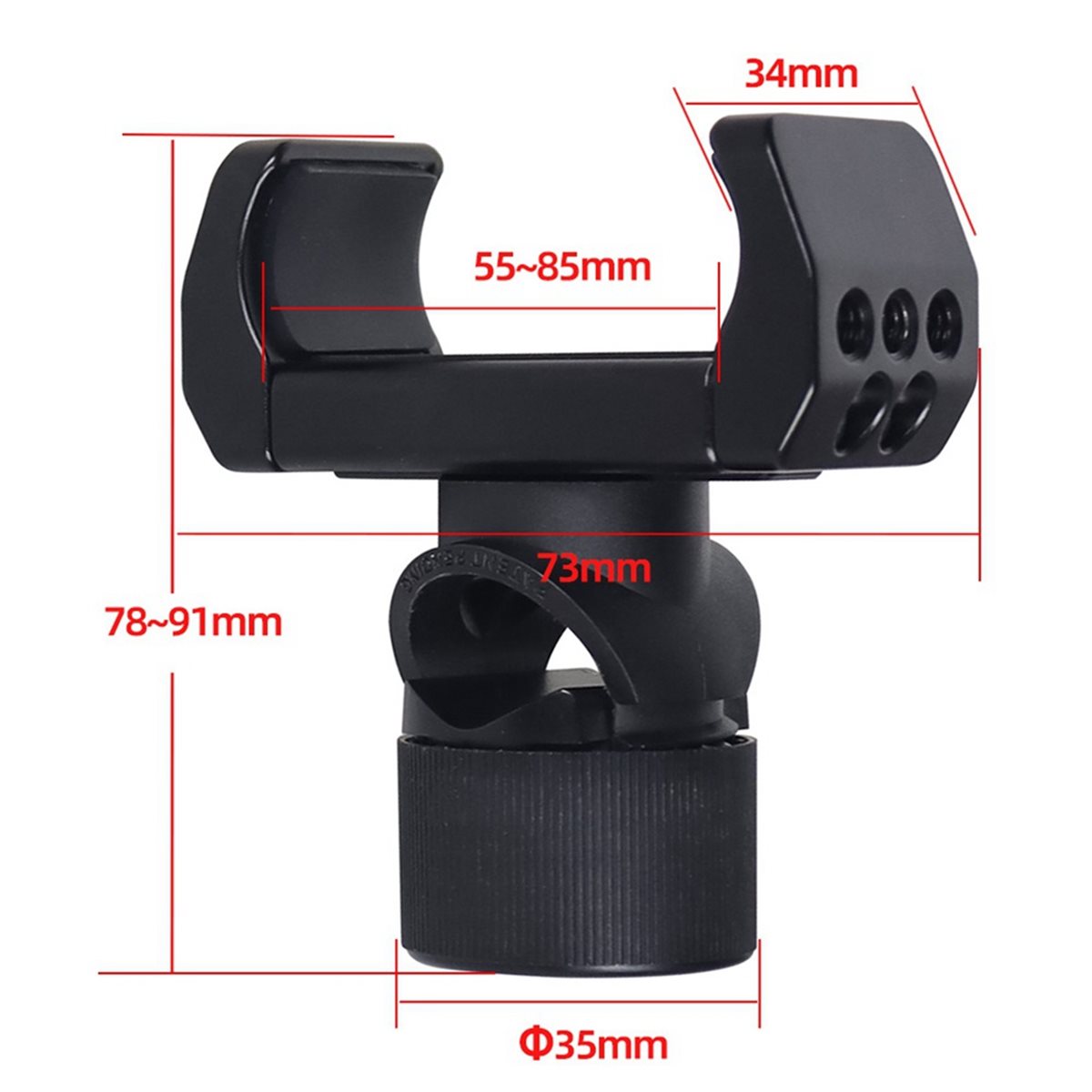 Reflector Arm Clamp - Soporte de Abrazadera para Power Bank