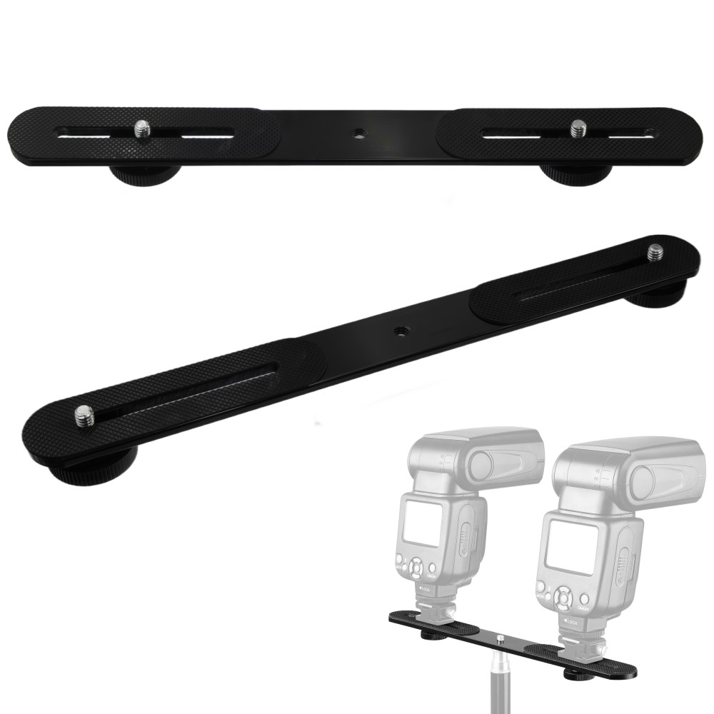 Soporte Doble para Flash con T - Photography And Videography Lighting reseña y precio