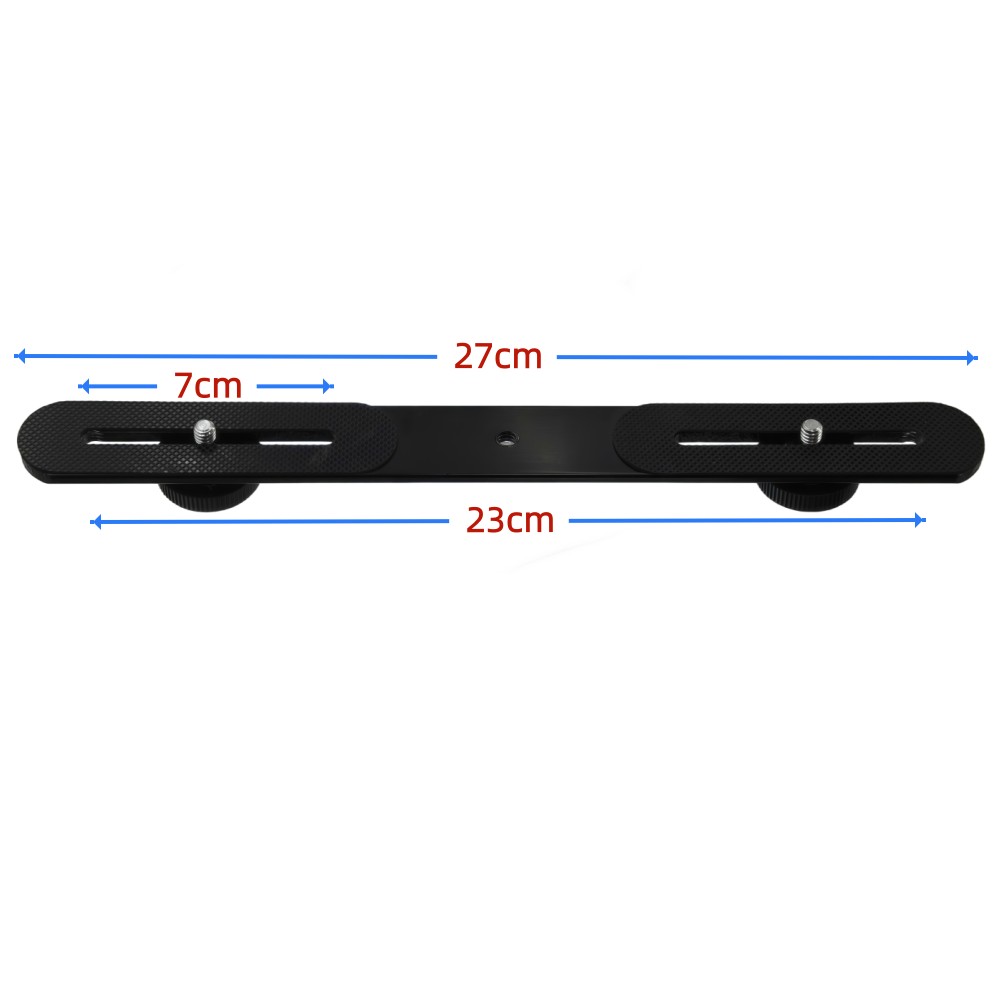 Soporte Doble para Flash con T - Photography And Videography Lighting reseña y precio