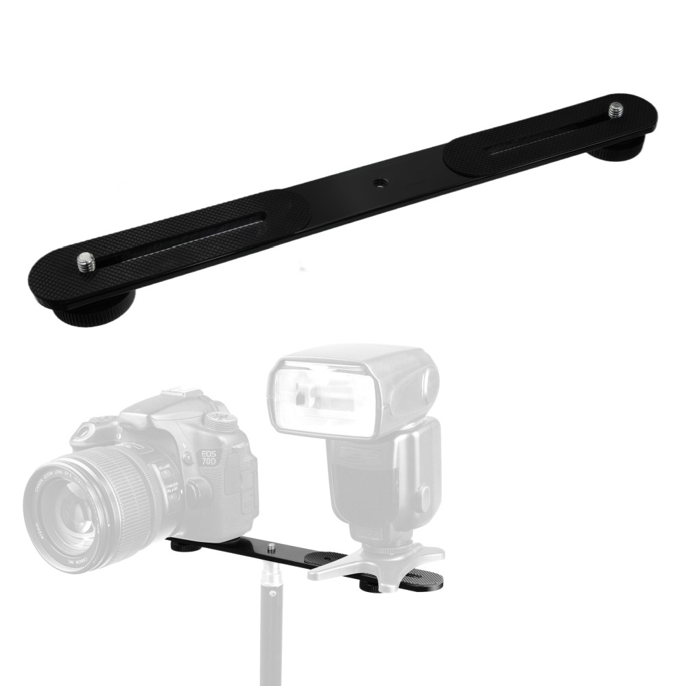 Soporte Doble para Flash con T - Photography And Videography Lighting reseña y precio