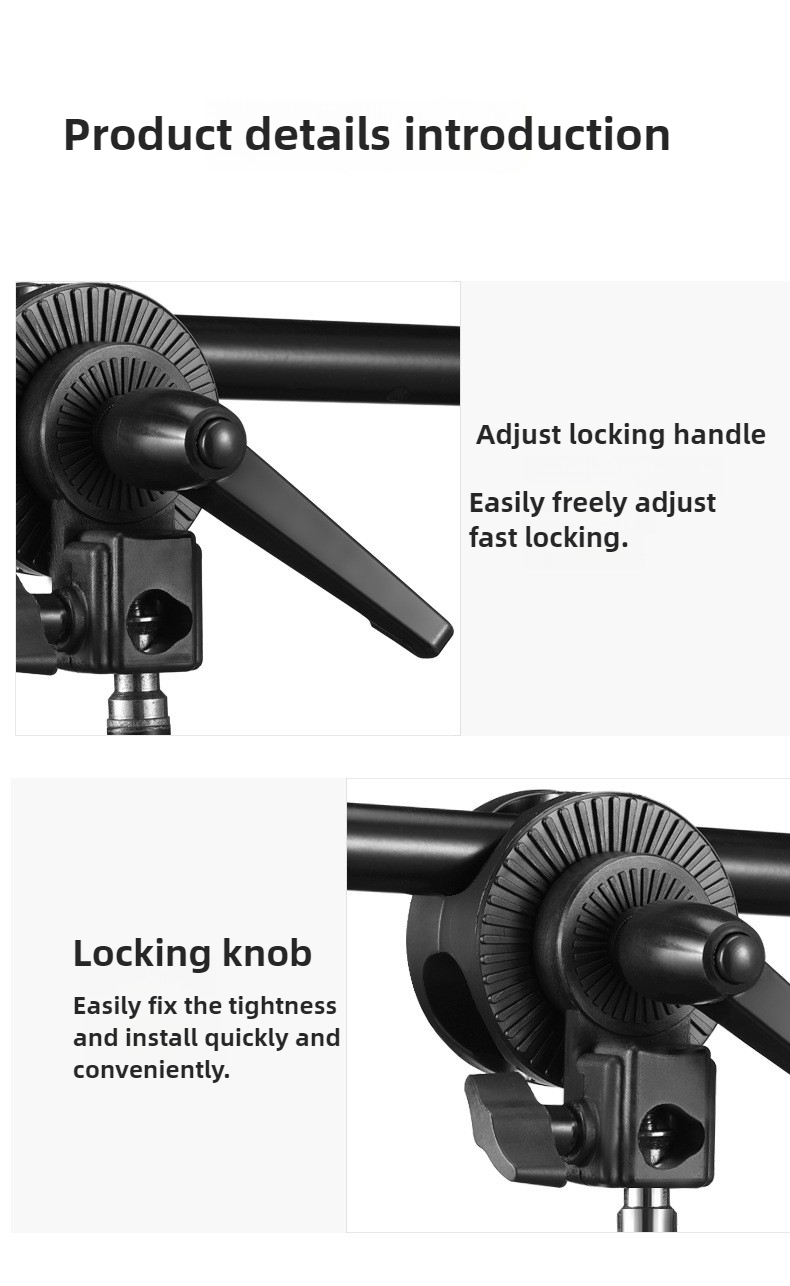 Soporte de sujeción giratorio  - Reflector Arm Clamp reseña y precio