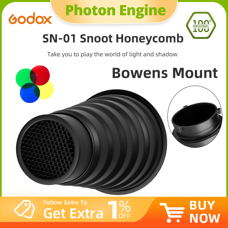 GODOX SN-01 Bowens Snoot Grand - Photography Types Of Lighting reseña y precio