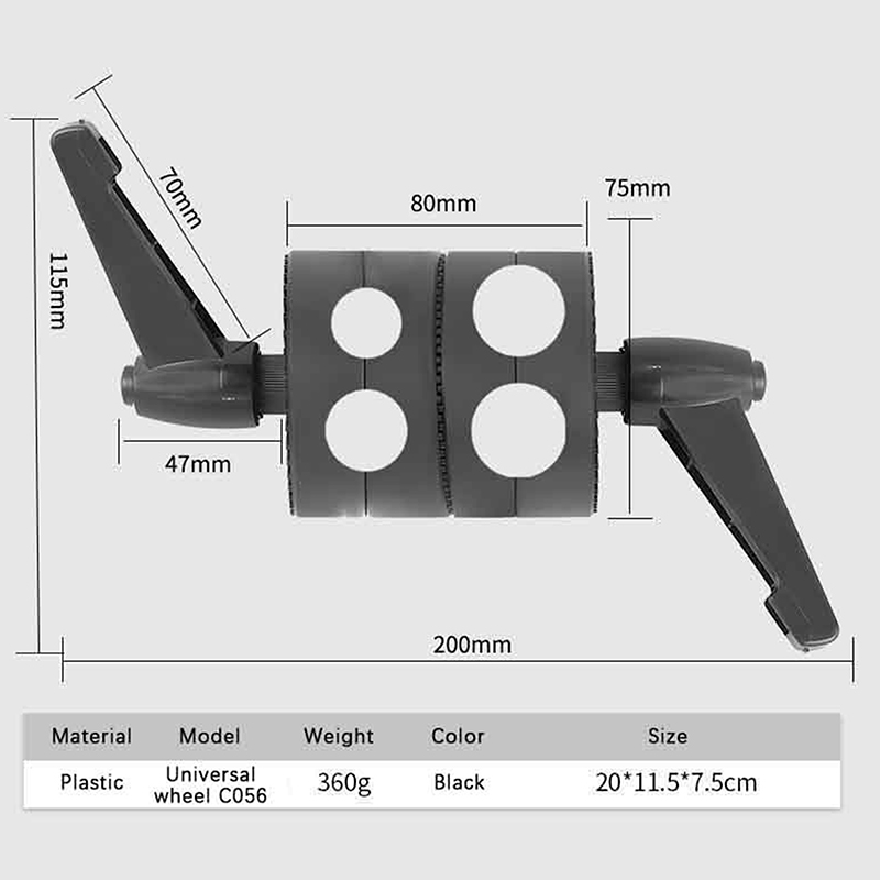 Soporte de agarre de cabeza si - Reflector Arm Clamp reseña y precio