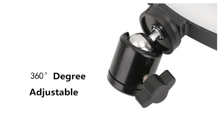 Anillo de luz LED para selfies - Photography And Videography Lighting reseña y precio