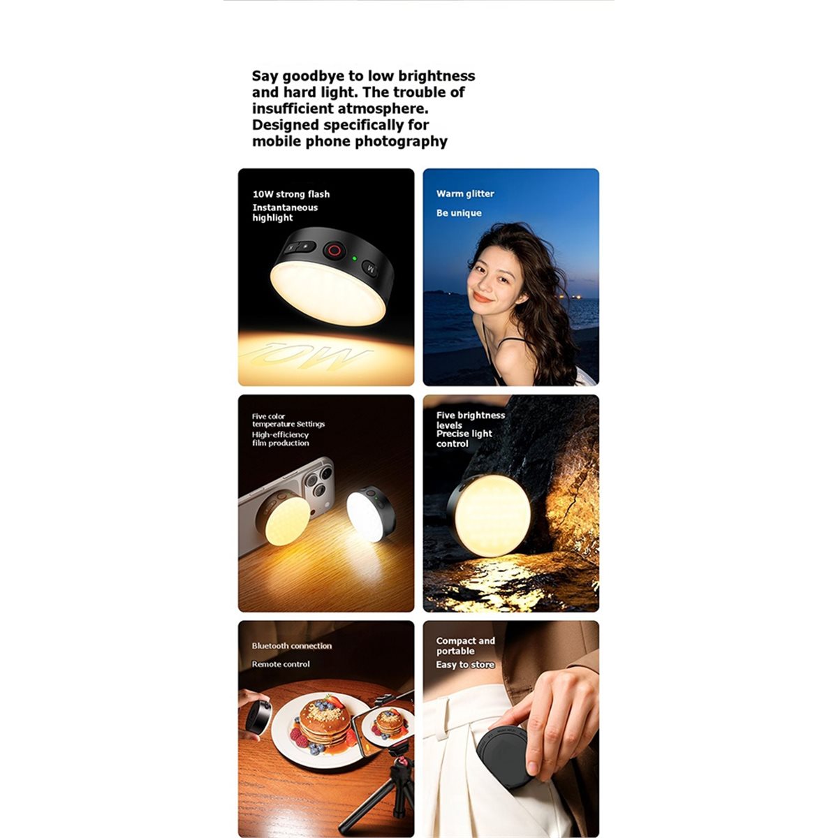 828 Mega Oferta Mini Luz LED M - Photography Lighting For Sale reseña y precio