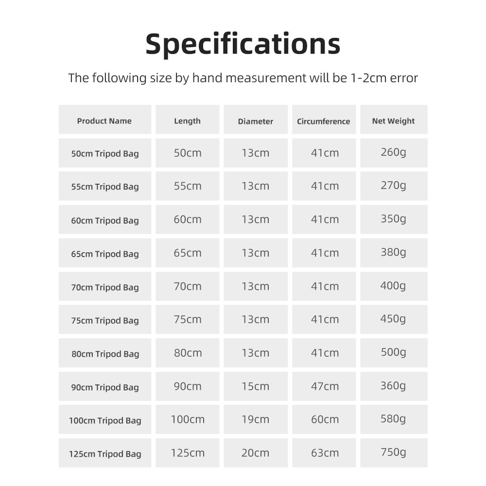 55/60/65/70/75/80/100/125cm cá - Photography Lighting Equipment reseña y precio