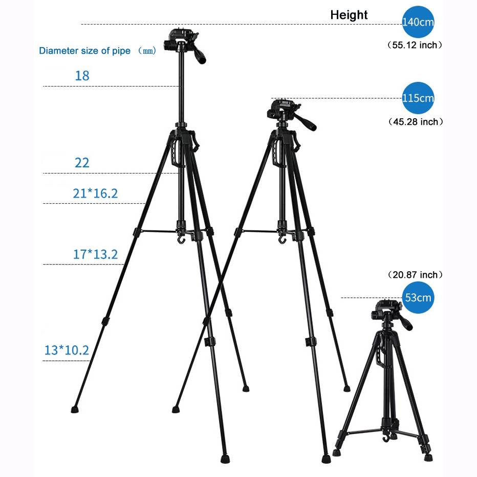 Trípode Universal de 55 Pulgad - Photography Lighting Equipment reseña y precio