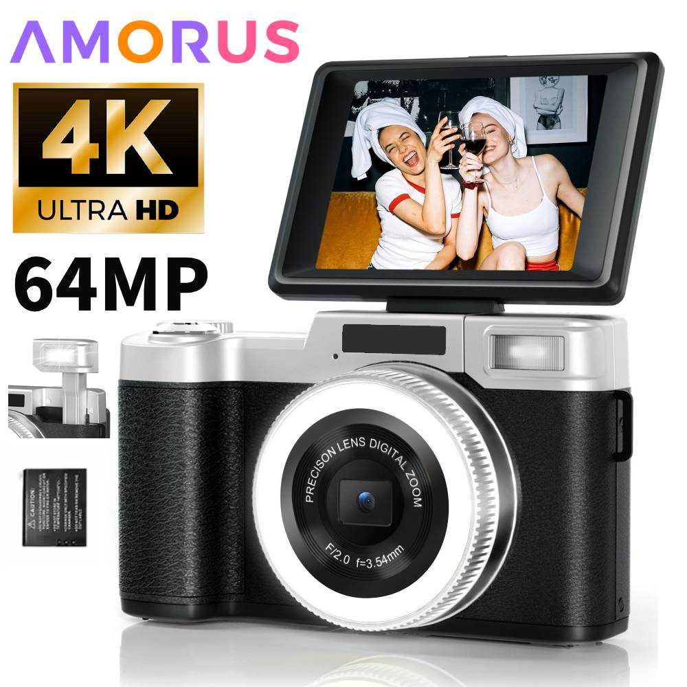 Cámara Digital 4K de 64MP para - Photography Lighting Beginners reseña y precio