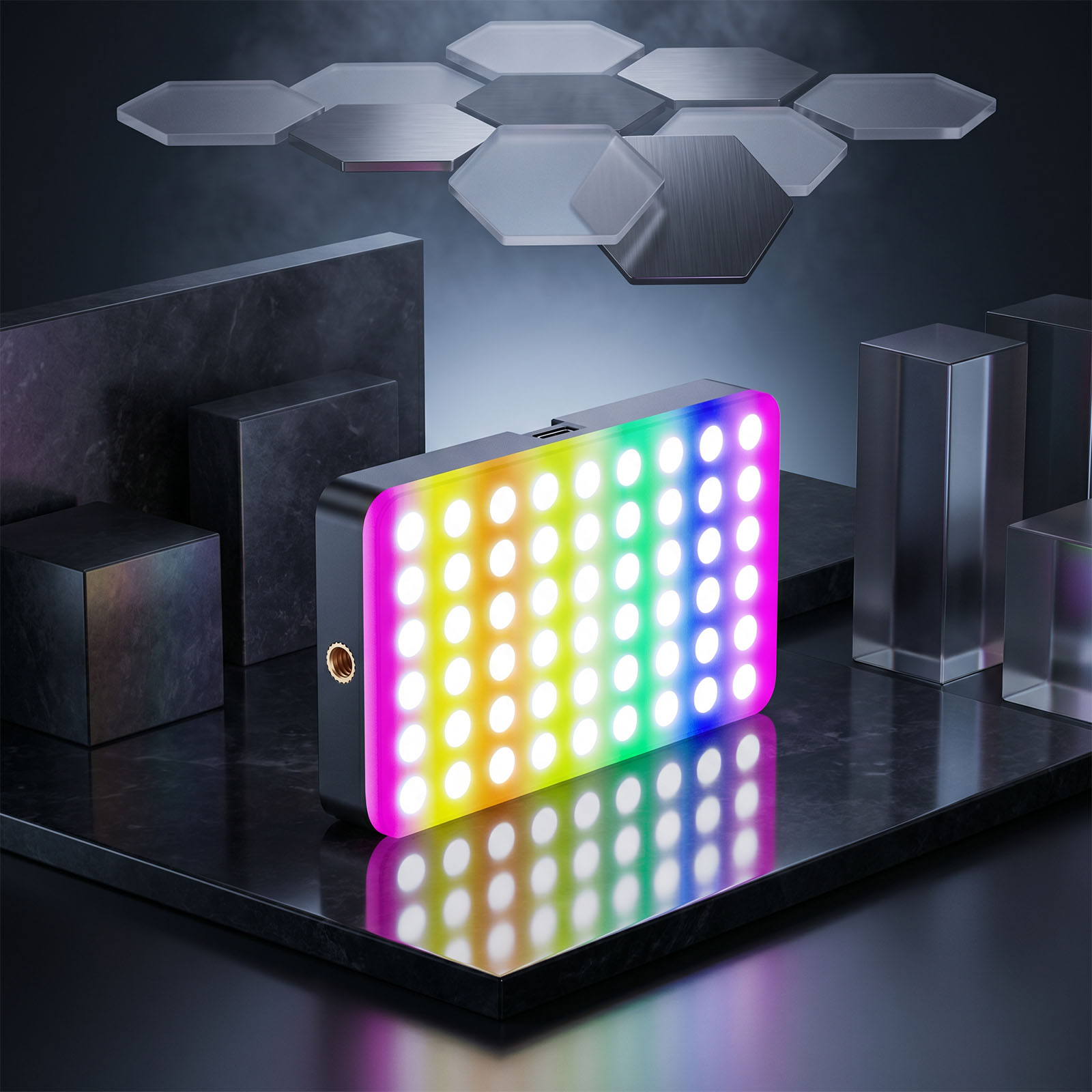 Luz de Video LED RGB de 6.5W,  - Photography Types Of Lighting reseña y precio